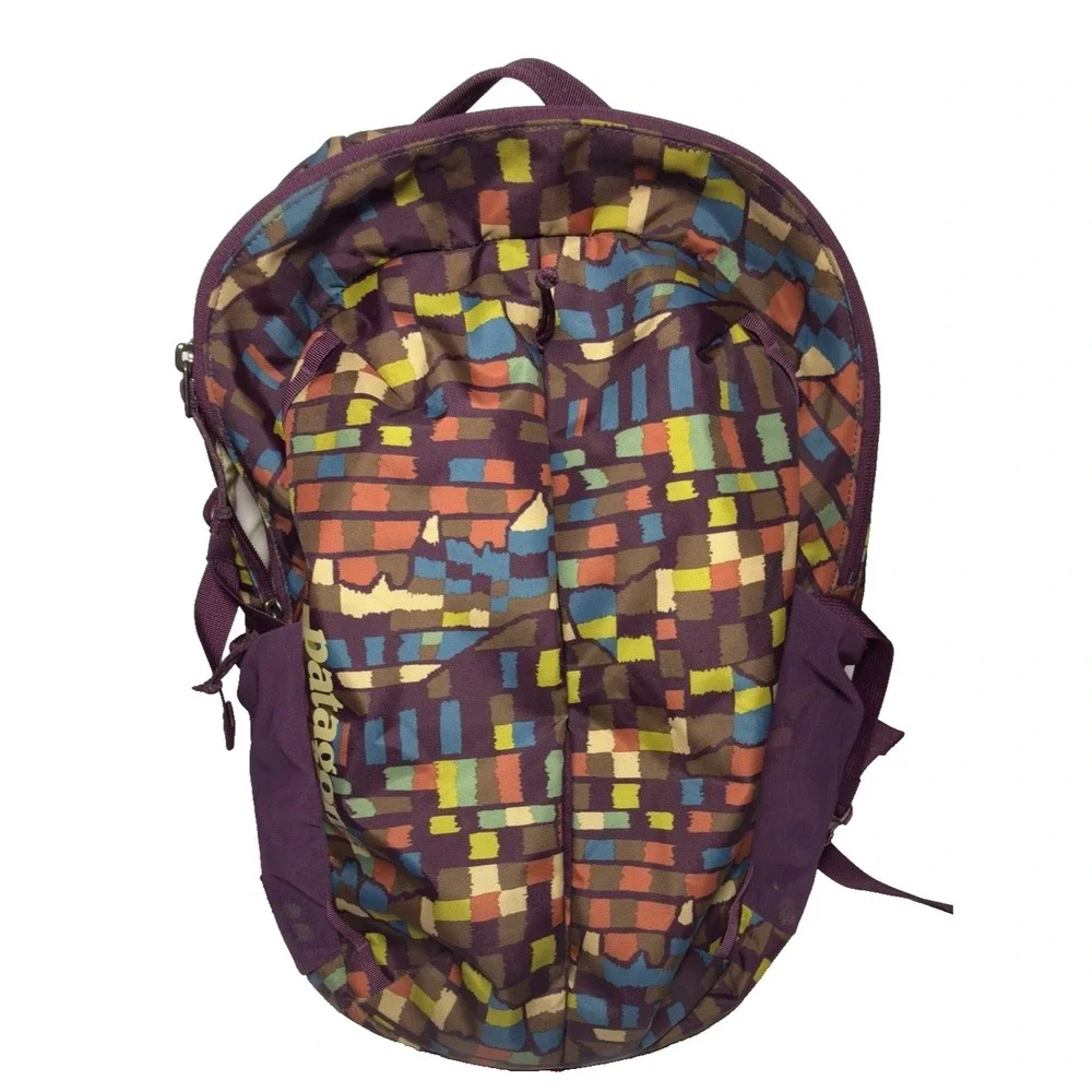 Patagonia Refugio Backpack Fitz Roy‎ Patchwork Daypack Removable Laptop Sleeve